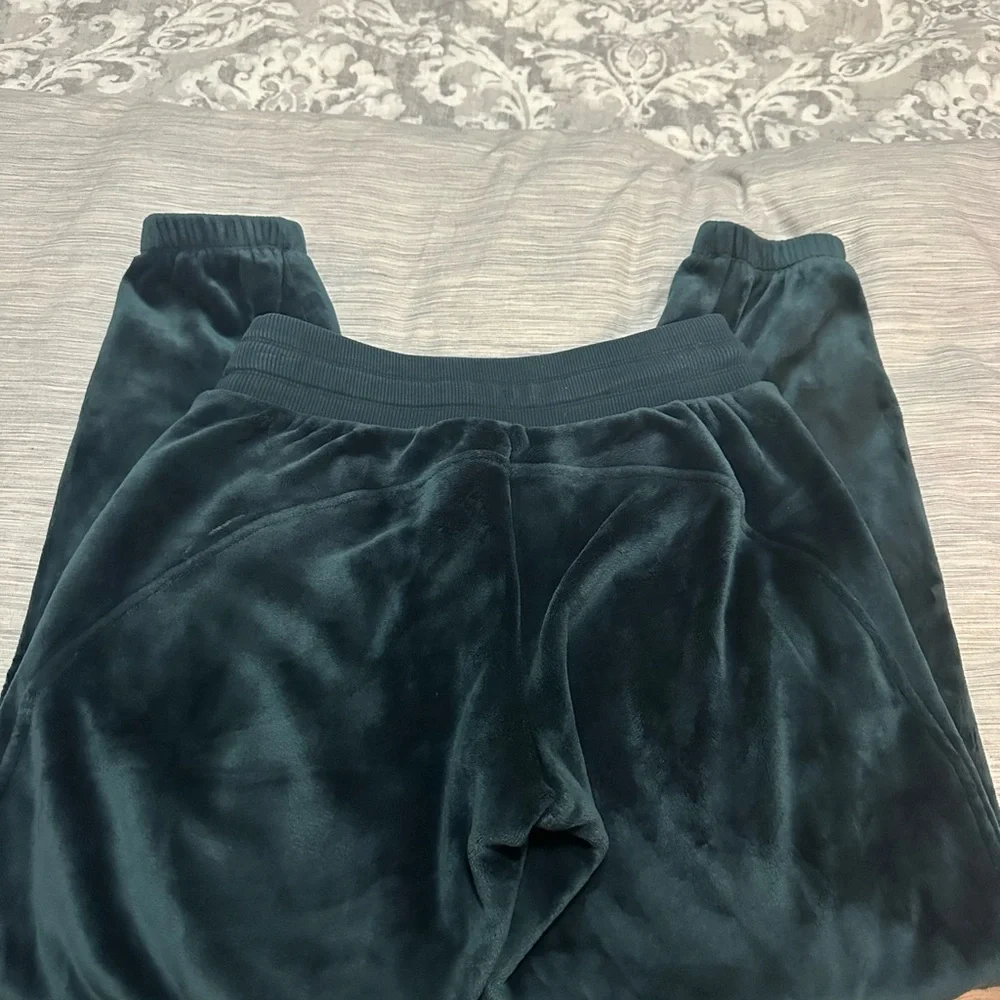 Double Cozy Karma Velvet Joggers - Picture 3 of 5